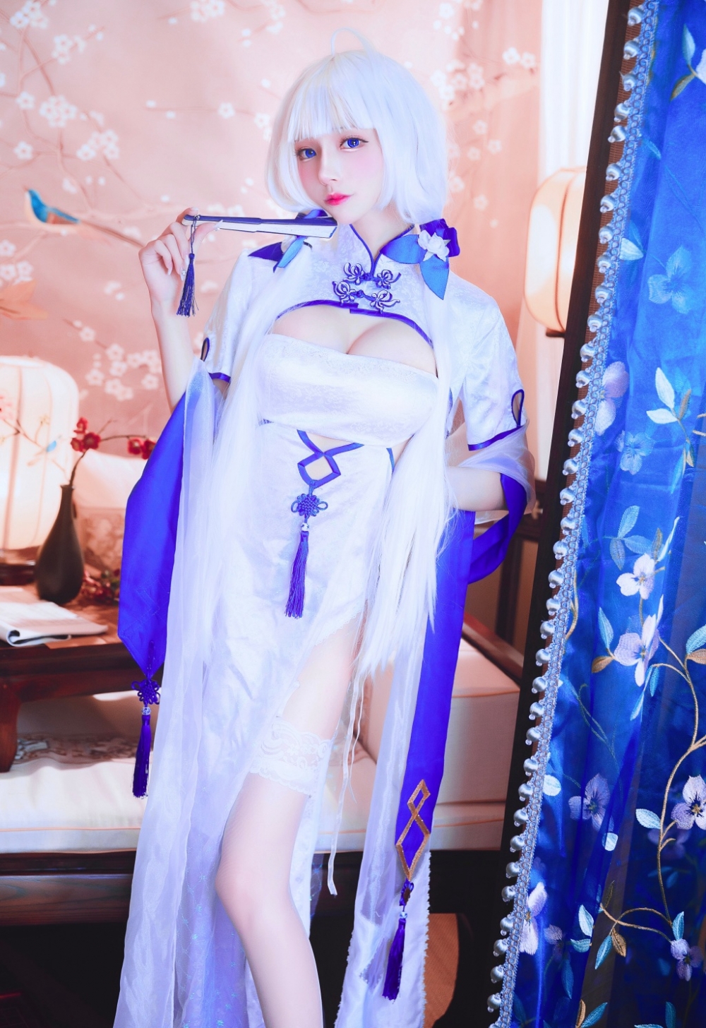 点击大图看下一张：碧蓝航线光辉cosplay性感诱惑图片