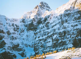 加拿大，亚伯达的雪山，让人心旷神怡