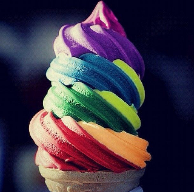 点击大图看下一张：一组润滑爽口的冰淇淋图片