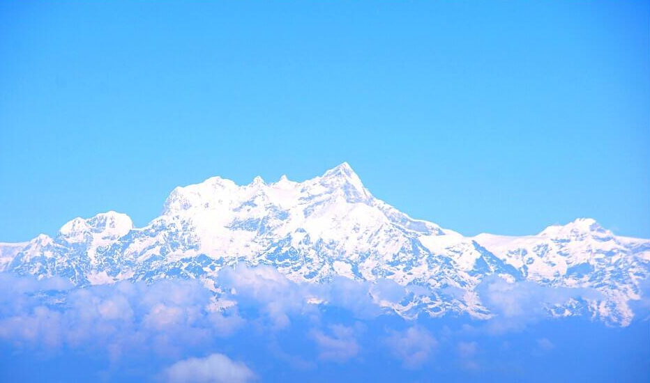 点击大图看下一张：美丽的喜马拉雅山图片