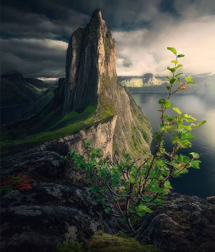 点击大图看下一张：挪威的魔幻风景