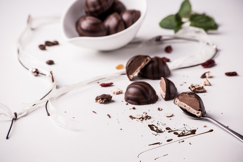 点击大图看下一张：一组甜食巧克力图片