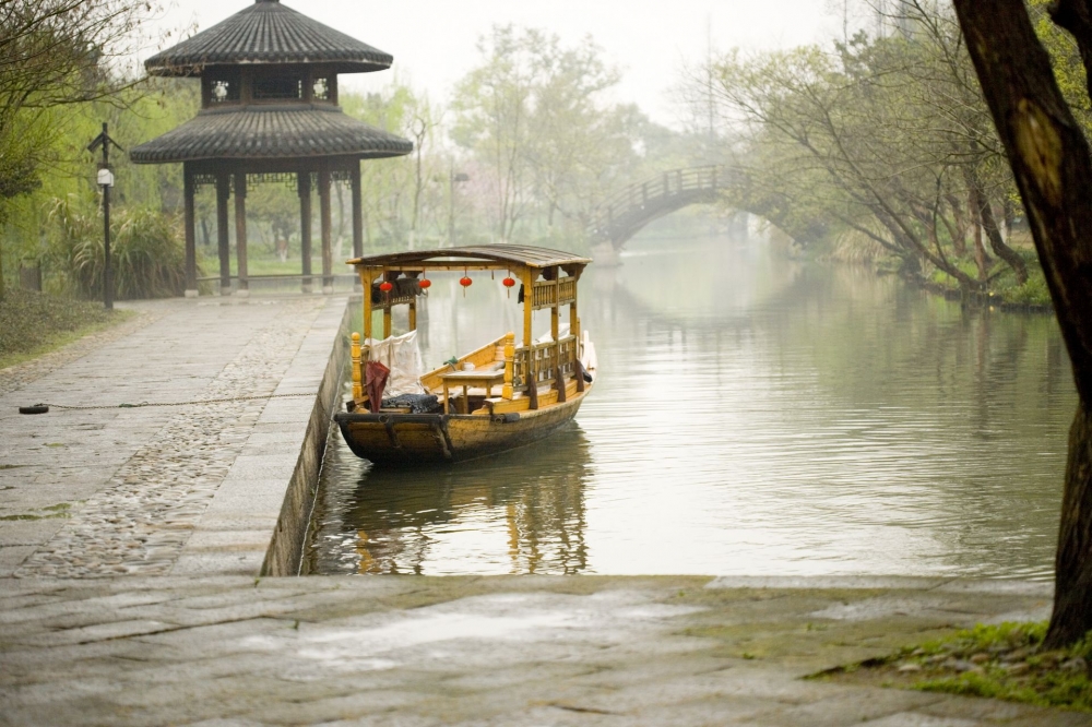 点击大图看下一张：江南水乡苏州风景图片