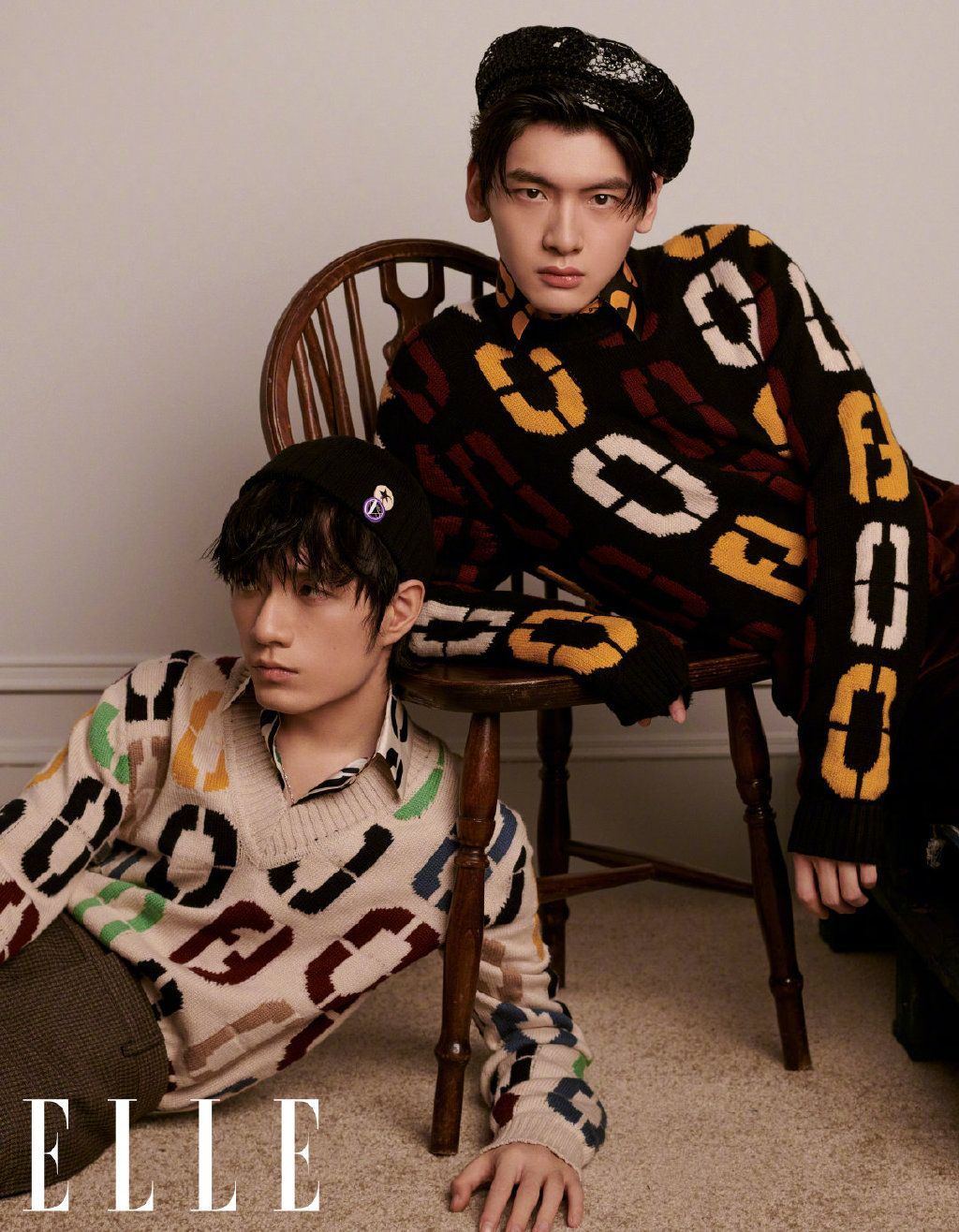 点击大图看下一张:翟潇闻张颜齐帅气写真图片