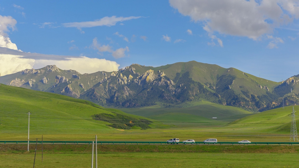 点击大图看下一张：青藏高原唯美风景桌面壁纸