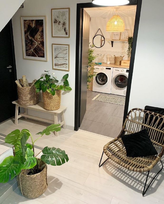 点击大图看下一张:多元素混搭北欧风家居,精致又唯美