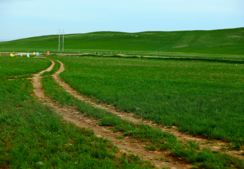点击大图看下一张：优美迷人的蒙古草原图片