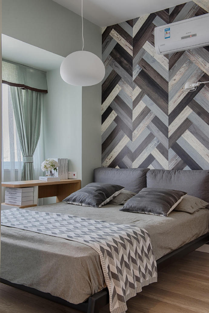 点击大图看下一张：60平小户型装修，喜欢简约自然