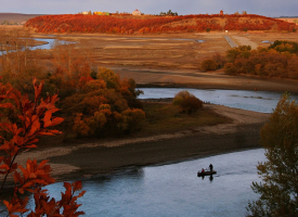 一组美丽的北大荒秋季景色图片
