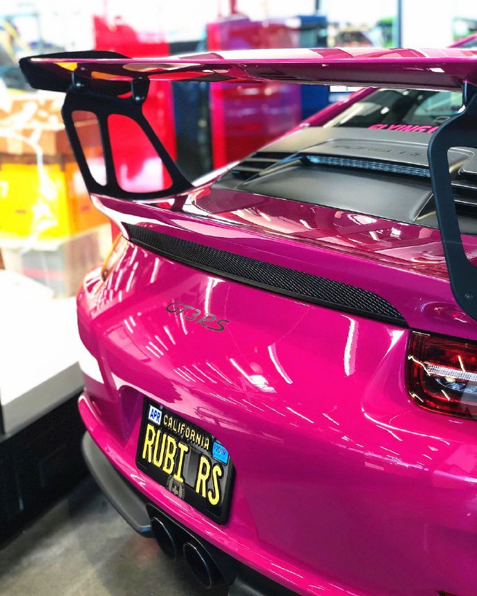 点击大图看下一张：“红宝石之星” 保时捷911 GT3 RS