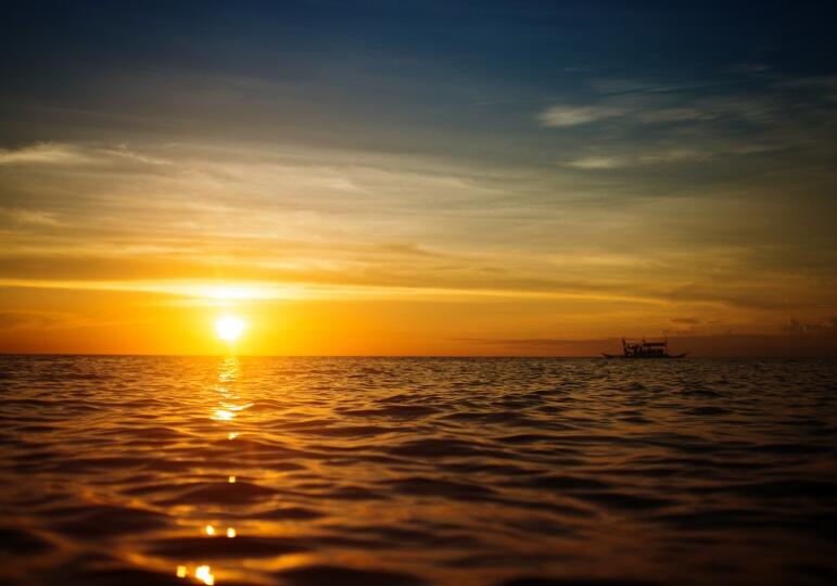 点击大图看下一张：美不胜收的夕阳美景图片