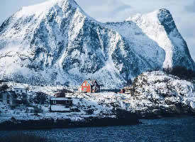 挪威，罗弗敦群岛的寒冬