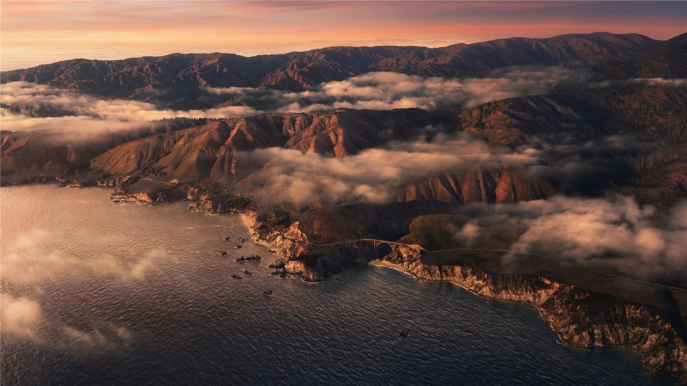 点击大图看下一张：macOS Big Sur海景风景高清桌壁纸