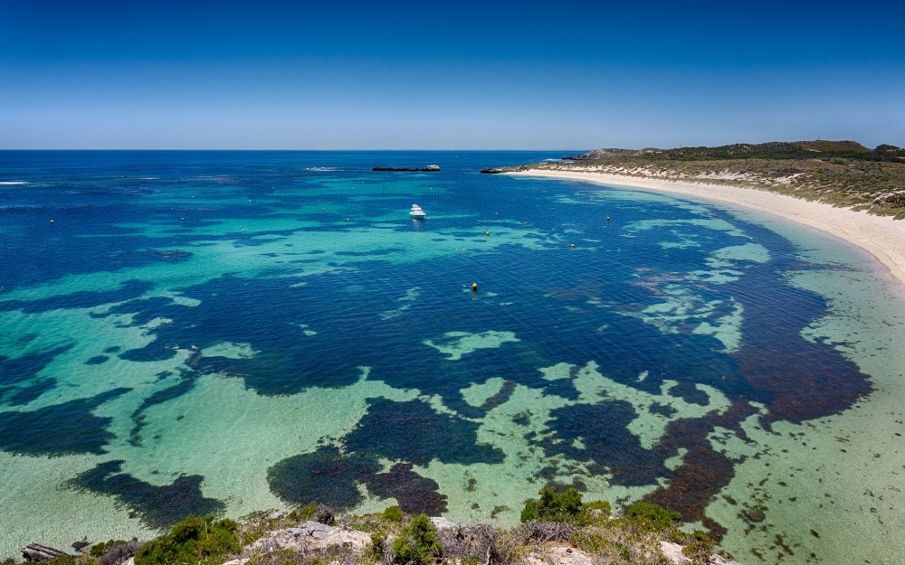 点击大图看下一张：澳大利亚洛特尼斯岛风景桌面壁纸