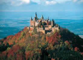 德国霍亨索伦城堡图片 ​​​​