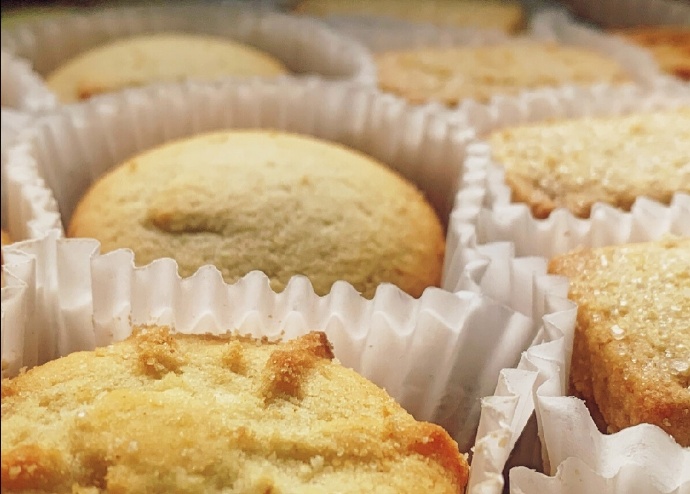 点击大图看下一张：香甜好吃的曲奇饼干图片