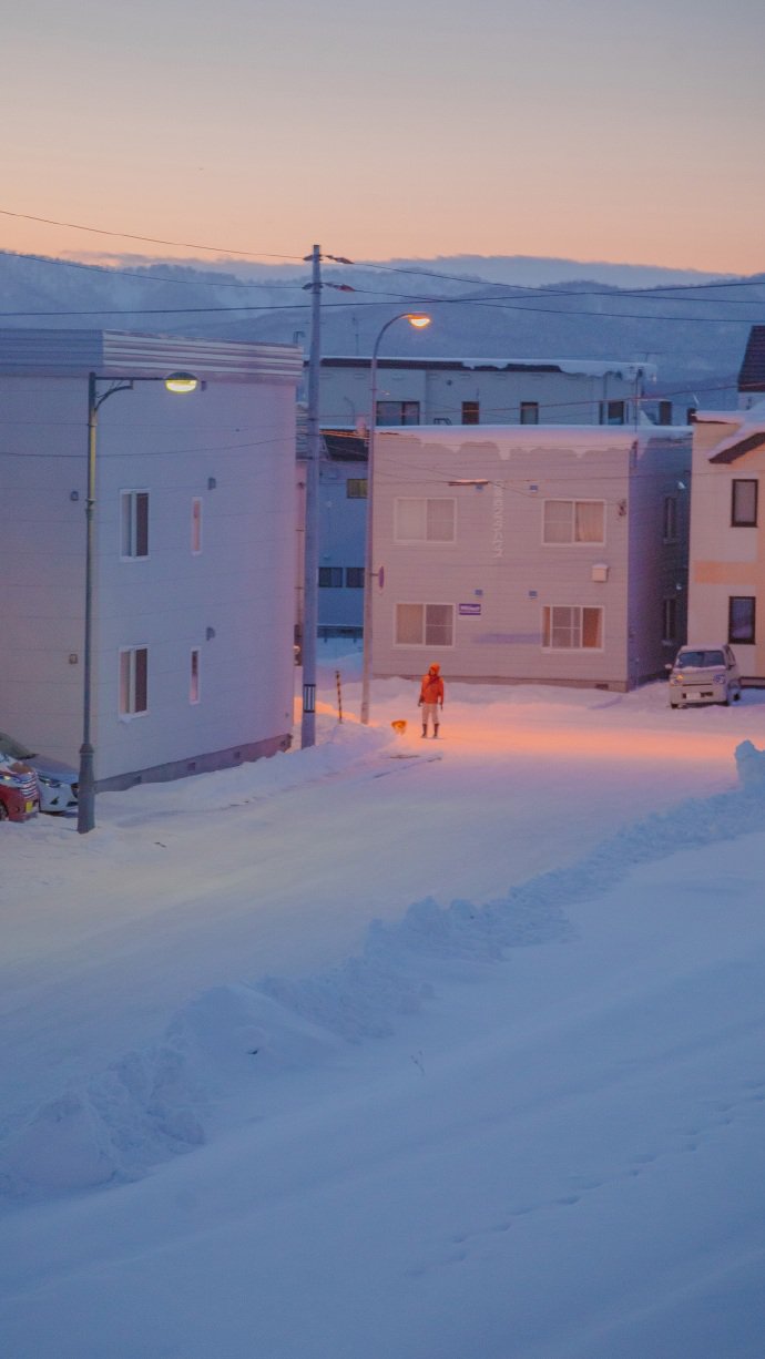 点击大图看下一张：北海道的世纪大雪，浪漫迷人