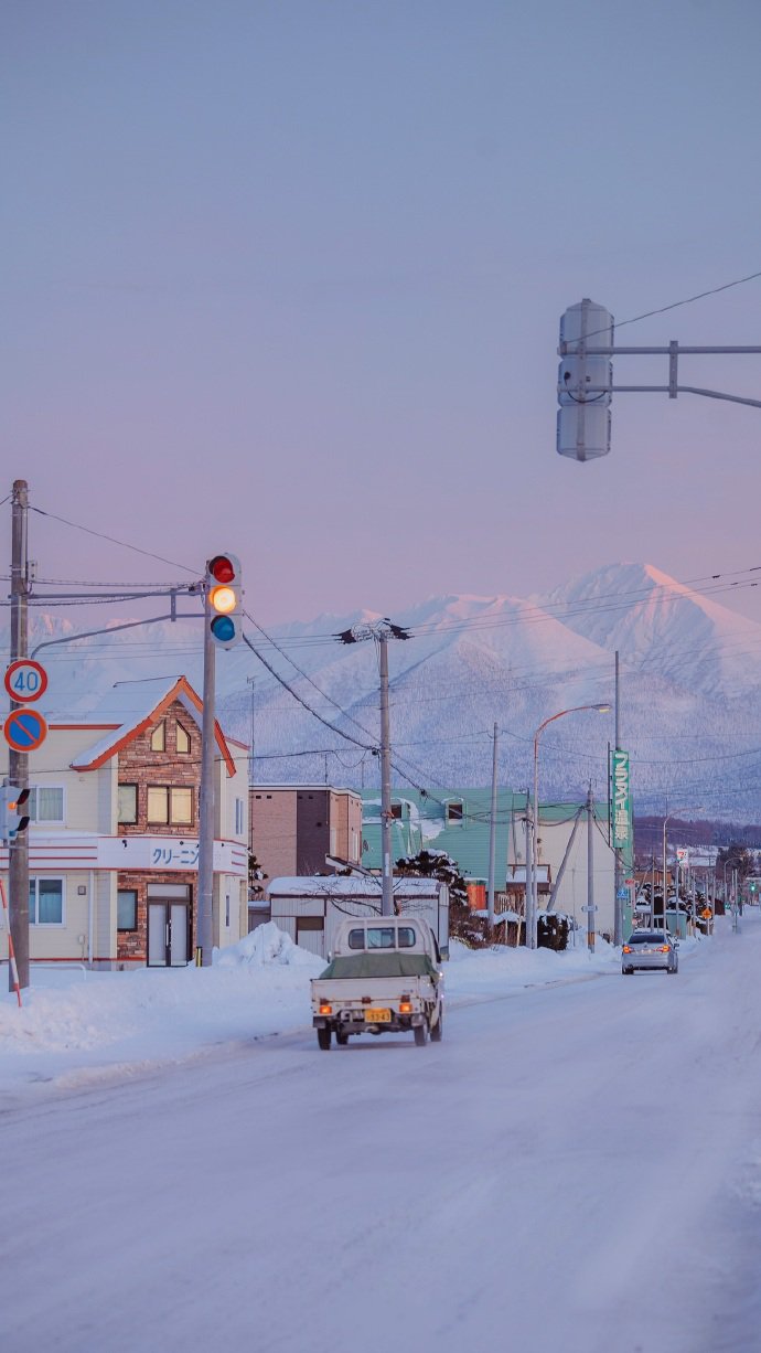 点击大图看下一张：北海道的世纪大雪，浪漫迷人