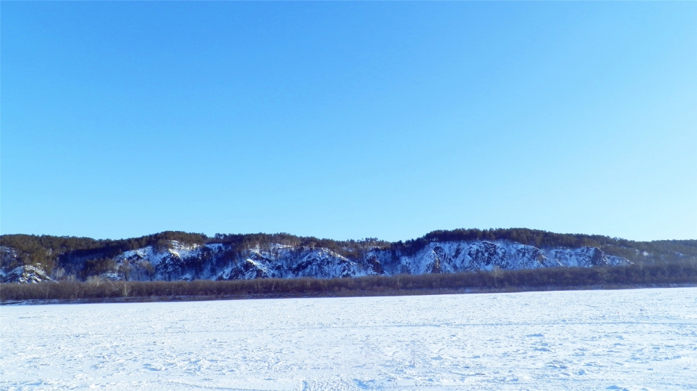 点击大图看下一张：一组北极村雪景风光图片