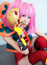 粉嫩系类 性感美女COS