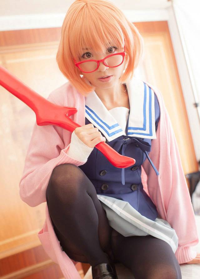 点击大图看下一张：境界的彼方cosplay美女图片欣赏