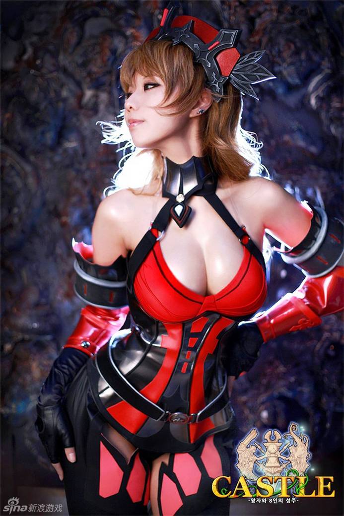 点击大图看下一张：游戏人物美女cos角色扮演图片