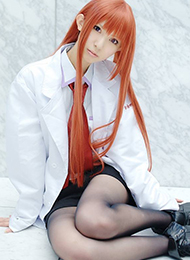 白衬衣丝袜美女濑红莉迷人cosplay组图