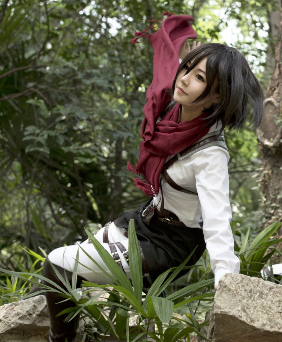 点击大图看下一张：一周热门cosplay美女图片来袭