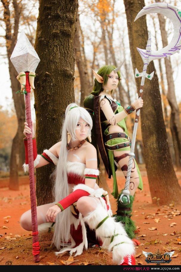 点击大图看下一张:台湾美女雪地灵兔奈德丽完美cosplay图片