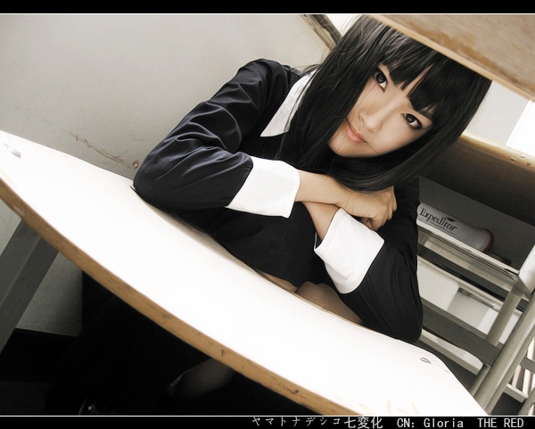 点击大图看下一张：动漫美女须奈子cosplay图片