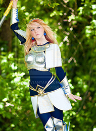 超性感金发美女COS