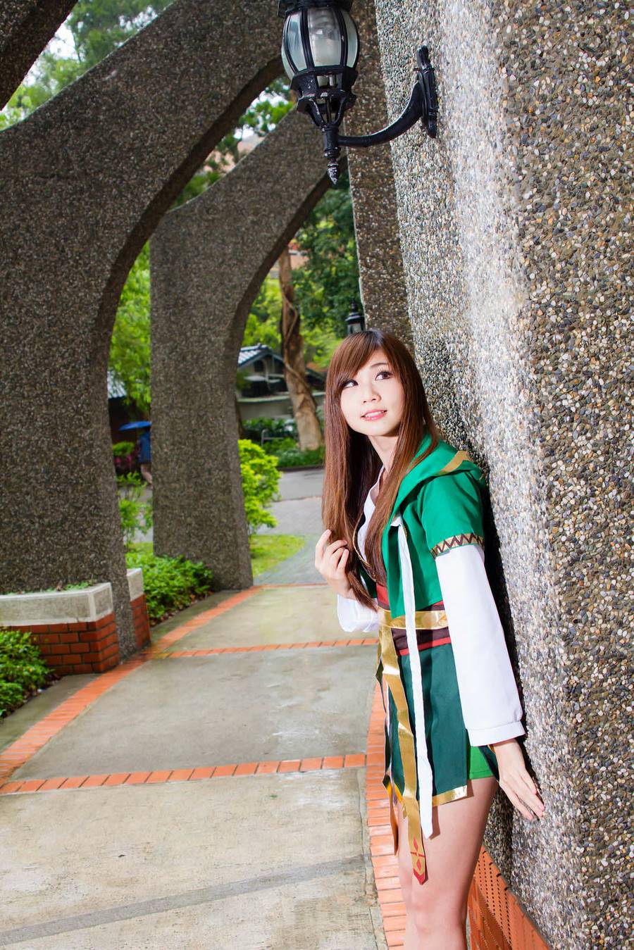 点击大图看下一张:清纯美女张雅筑高清Cosplay图片写真