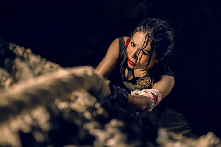 点击大图看下一张：古墓丽影cosplay美女图片赏析