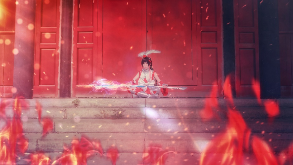 点击大图看下一张:剑三cosplay美女图片赏析