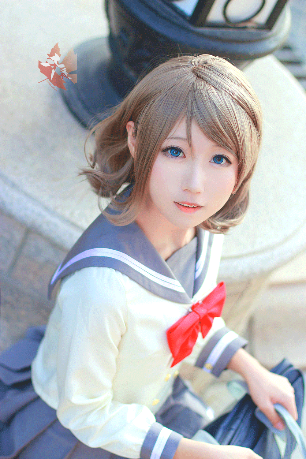 点击大图看下一张：渡边曜cosplay美女写真集