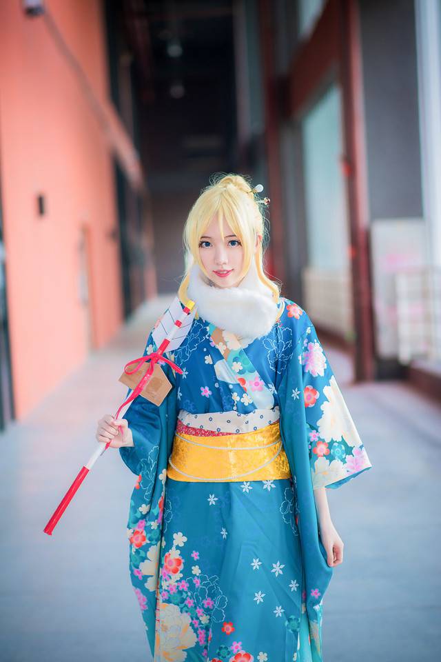 点击大图看下一张：日本cosplay美女福利图片