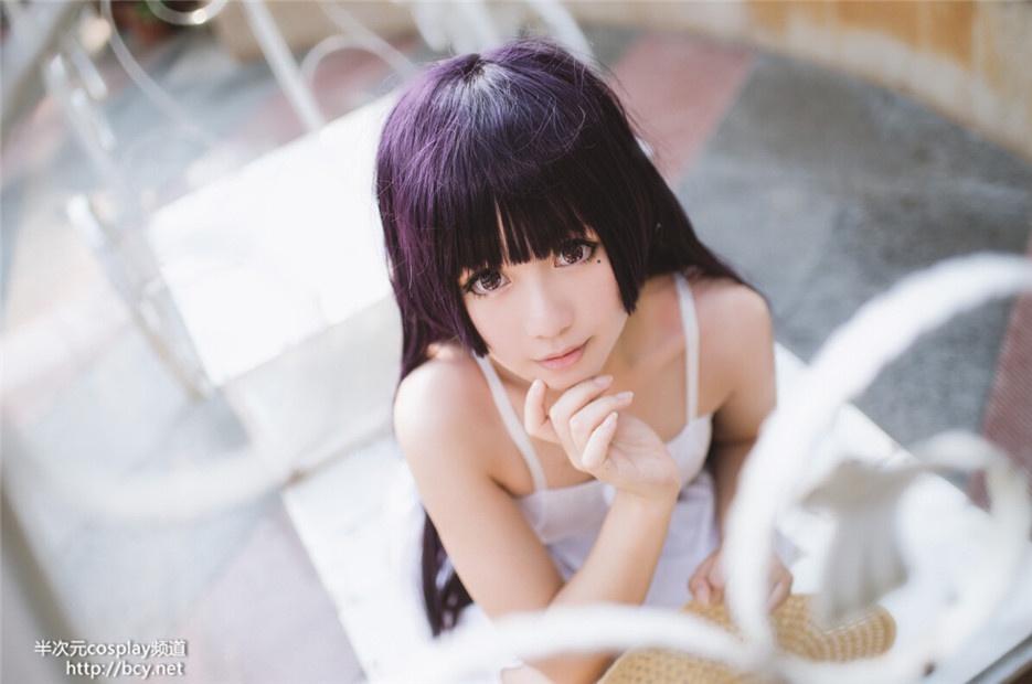 点击大图看下一张：五更琉璃cosplay高清美女图片