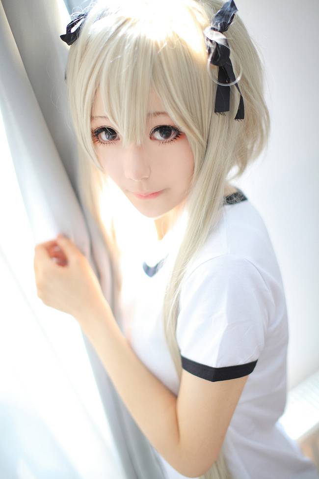 点击大图看下一张：美女cosplay春日野穹高清图片