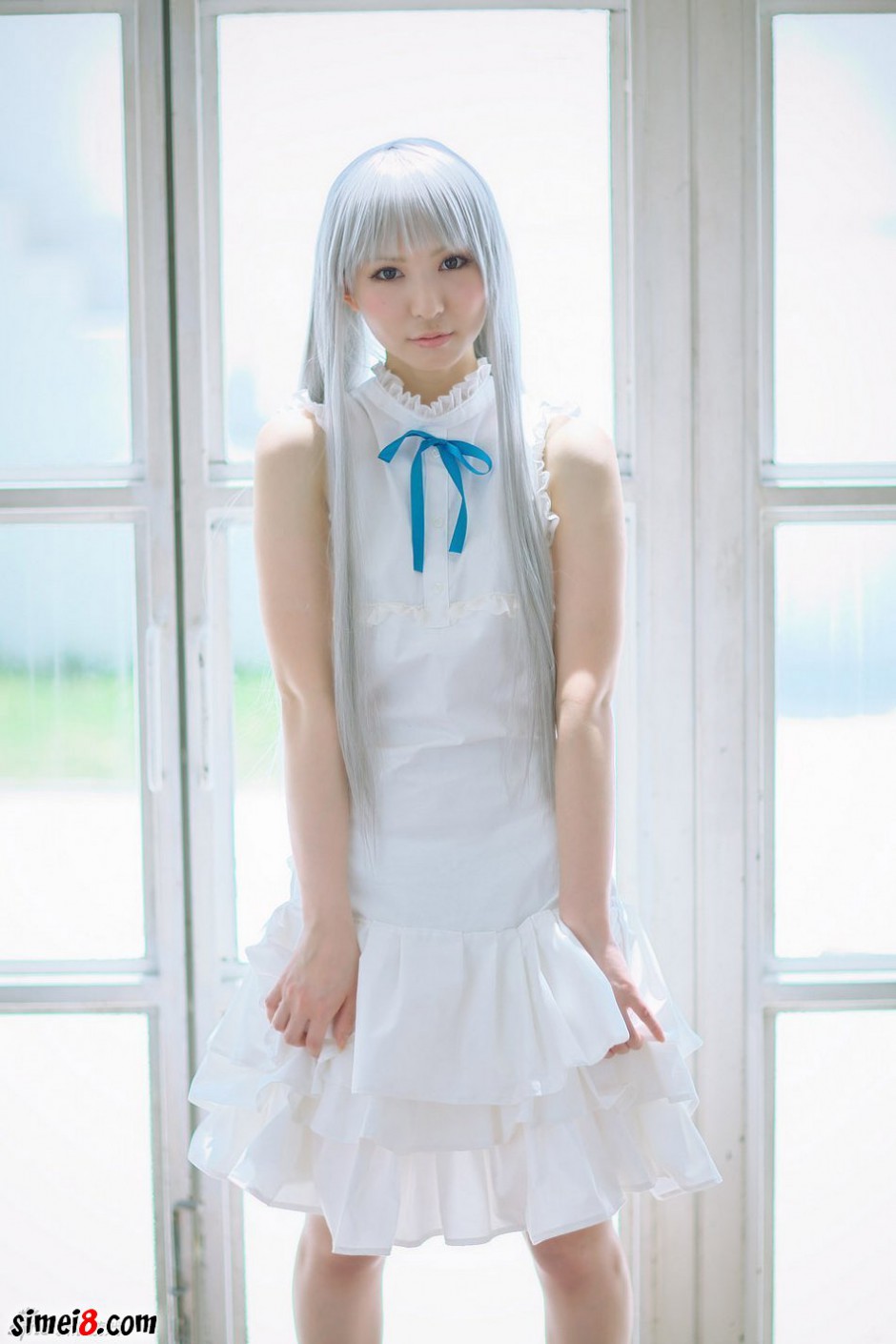 点击大图看下一张:清纯超白本角美女cosplay图片