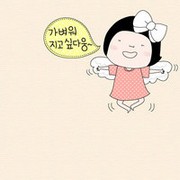 韩国可爱的插画女生qq卡通头像图片