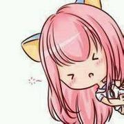 齐刘海Q版可爱卡通女生qq头像图片