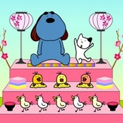 活泼可爱的狗狗卡通头像图片大全