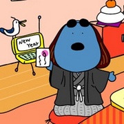 活泼可爱的狗狗卡通头像图片大全