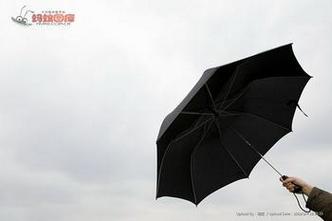 充满意境的雨伞qq空间黑白伤感头像图片