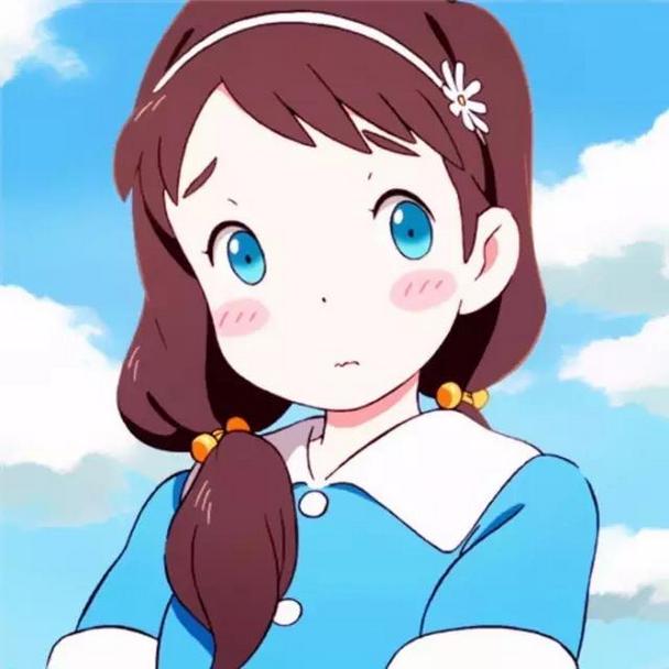 呆萌可爱卡通女生qq动漫头像图片