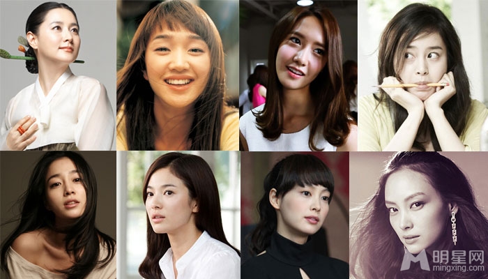 点击大图看下一张：2014韩国最美女星排行榜宋茜落榜(0)