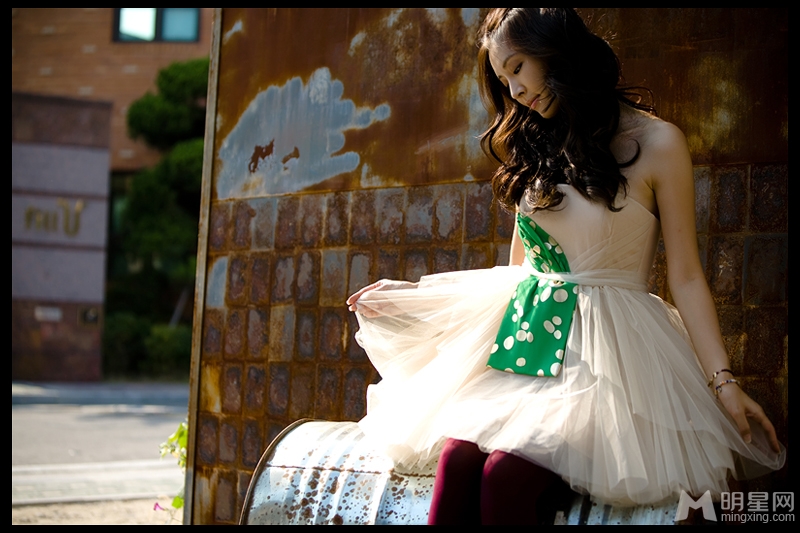 点击大图看下一张：金素妍可爱的写真集(8)