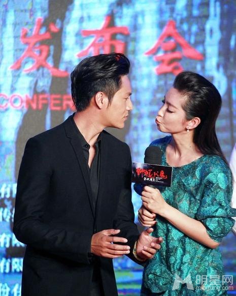 点击大图看下一张:钟馗伏魔发布会 李冰冰陈坤亲密互动重口味(9)