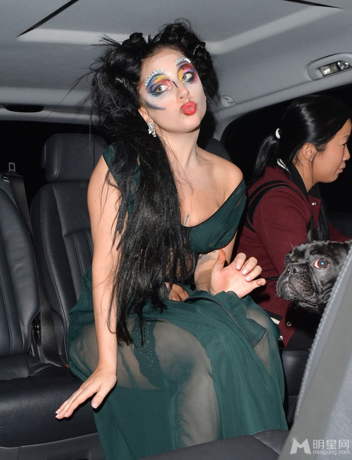 点击大图看下一张：Lady Gaga新造型遭吐槽 嘟嘴卖萌无下限(0)