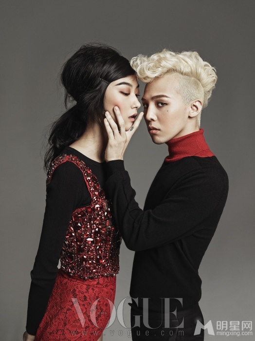 点击大图看下一张：权志龙VOGUE8月妖孽魅惑写真(8)